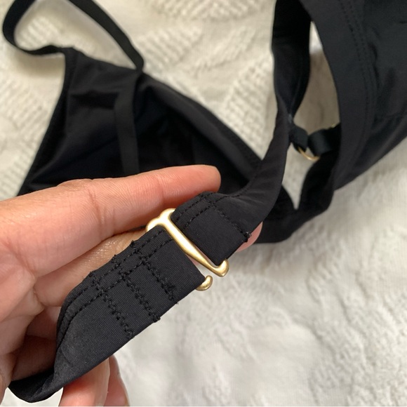 Madewell black triangle bra size medium - Picture 4 of 4